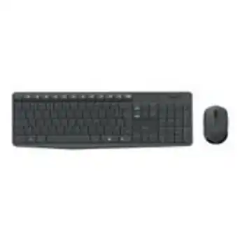 Sam's Club Kit teclado e mouse sem fio mk235 preto logitech oferta