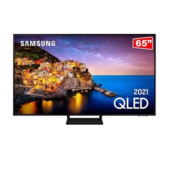 Fujioka Samsung smart tv 65" qled 4k, modo game, processador ia, alexa built in | preto oferta