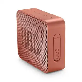 Caixa de som portátil bluetooth jbl go2 cinnamon