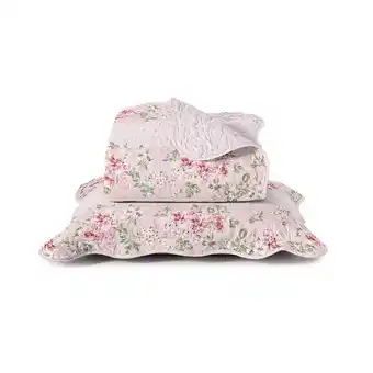Lojas Koerich Colcha queen boutis luara rosa - santista oferta