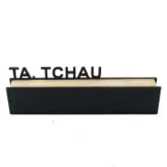 Ferreira Costa Placa decorativa em mdf 20x6 cm ta tchau preta - az design  oferta