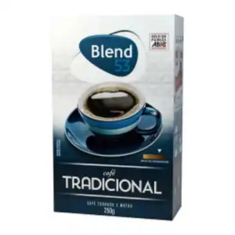Rede Compras Café a vacuo blend53 tradicional 250g oferta