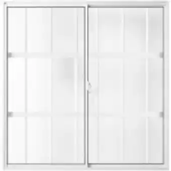 Ferreira Costa Janela de correr de alumínio 2 folhas 100x100 cm vidro liso... oferta