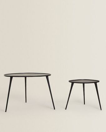 ZARA HOME Mesa metálica oferta