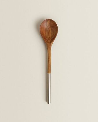 ZARA HOME Colher madeira cabo aço oferta