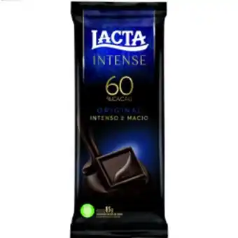 Asun Chocolate 60% cacau original lacta intense pacote 85g oferta