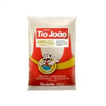 Asun Arroz tio joao classe logo fino 1kg oferta