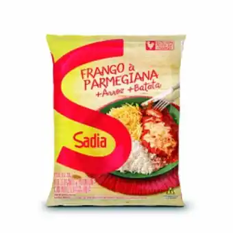 Asun Filé de frango à parmegiana sadia frango 350g oferta
