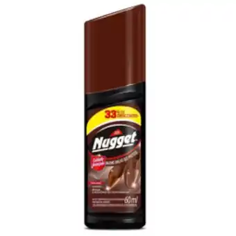 Cera líquida para calçados nugget marrom 60ml