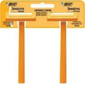 Asun Aparelho de barbear bic sensitive shaver com 02 unidades oferta