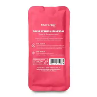 Casa Freitas Bolsa térmica de gel - rosa - multilaser saúde - hc355 oferta