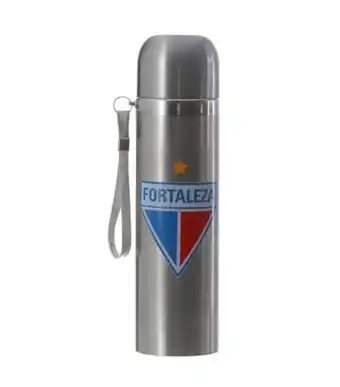 Garrafa térmica fortaleza inox útil bazar 450ml rf709
