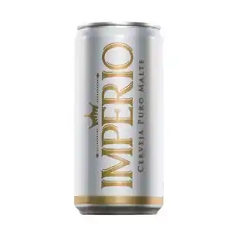 X Supermercados Cerveja imperio pilsen lata 269ml oferta