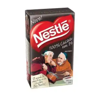 Asun Cacau em pó nestlé dois frades 100% cacau 200g oferta