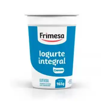 Iogurte natural frimesa 165gr integral