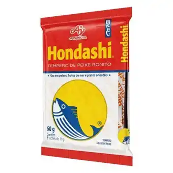 Tome Leve Tempero peixe bonito hondashi 60g oferta