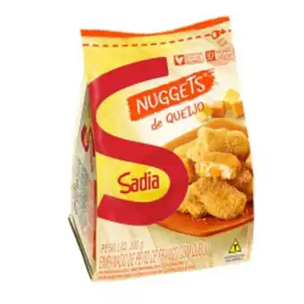 Asun Nuggets frango com queijo sadia 300g oferta