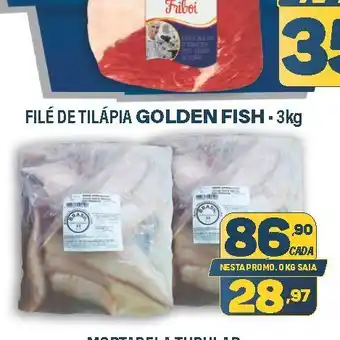 Dom Atacadista Filé de tilápia 3KG oferta