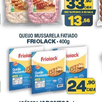 Dom Atacadista Queijo Mussarela oferta