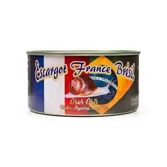 Escargot france brasil em lata 370ml