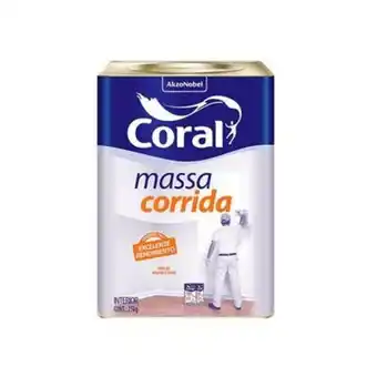 Tumelero Massa corrida 25kg coral oferta