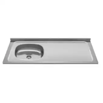 Lojas Certel Pia de inox 120x53 com cuba - ghel plus - esquerda oferta
