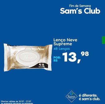 Sam's Club Lenco Neve Supreme 48 lencos oferta