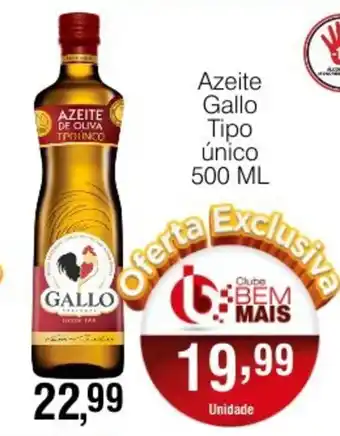 Supermercado Bem Barato Azeite gallo Tipo Unico 500ml oferta