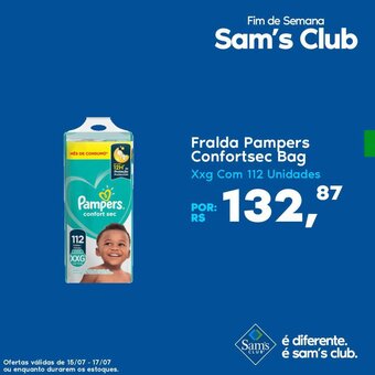 Fralda Pampers Confortsec Bag