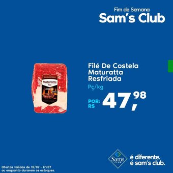Sam's Club File de Costela Maturatta Resfriada oferta