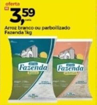 Frangolândia Arroz Branco ou Parbollizado Fazenda 1kg oferta