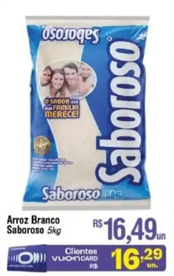 Fort Atacadista Arroz Branco Saboroso 5kg oferta