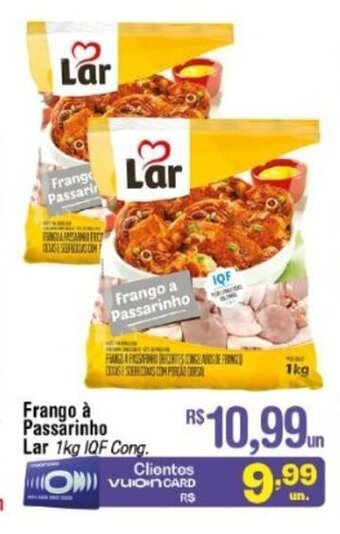 Fort Atacadista Frango a Passarinho Lar 1kg oferta