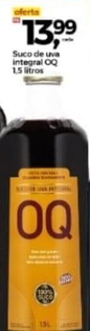 Frangolândia Suco de Uva Integral OQ 1.5L oferta