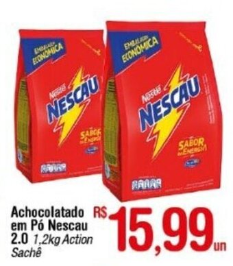 Fort Atacadista Achocolatado em po Nescau 2.0 1.2kg oferta
