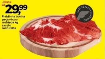 Frangolândia Fraldinha bovina peca vacuo resfriada 1kg exceto Maturatta oferta