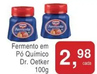 Fermento em po Quimico Dr.Oetker 100g