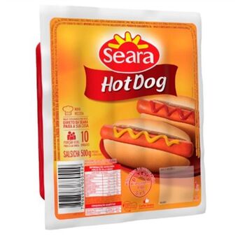 Serrano Supermercado Salsicha hot dog seara 500g oferta