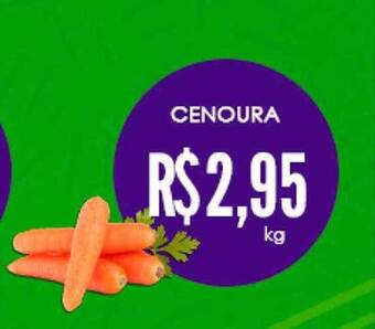Saito Supermercados Cenoura oferta