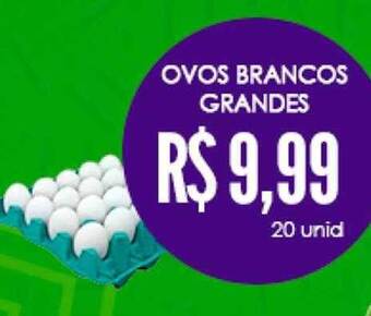 Saito Supermercados Ovos Brancos Grandes oferta