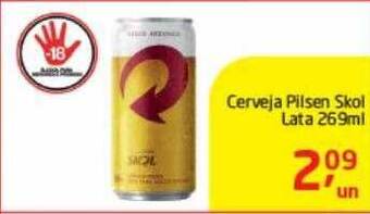 Tenda Atacado Cerveja Pilsen Skol Lata oferta