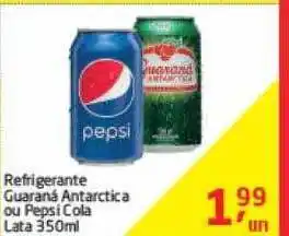 Tenda Atacado Refrigerante Guaraná Antarctica Ou Pepsi Cola Lata oferta