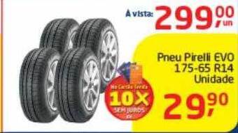 Tenda Atacado Pneu Pirelli Evo 175-65 R14 oferta
