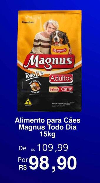 Alimento Para Cães Magnus Todo Dia