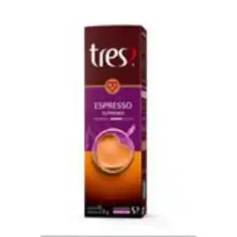 Sam's Club Café em cápsula torrado e moído espresso supremo tres pack com 10 unidades 8g cada oferta