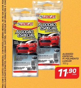 Algodão especial p/ polimento luxcar
