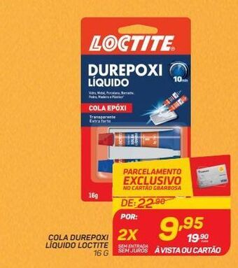 Cola durepoxi líquido loctite