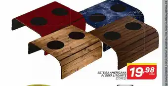 Steira americana p/ sofá litoarte