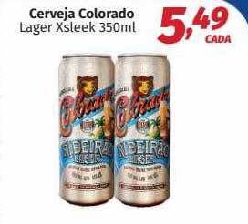Supermercados Cidade Canção Cerveja Colorado Lager Xsleek oferta