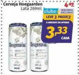 Supermercados Cidade Canção Cerveja Hoegaarden Lata oferta